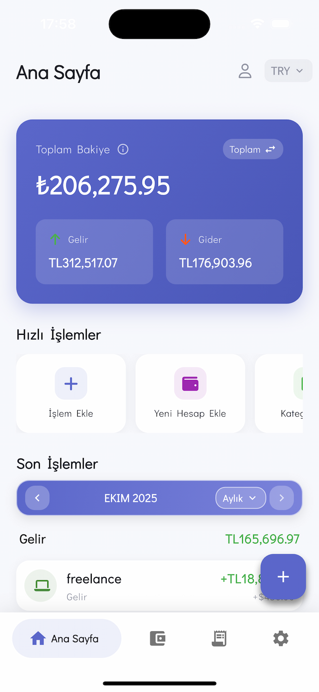 Fokus Budget App Screenshot 1