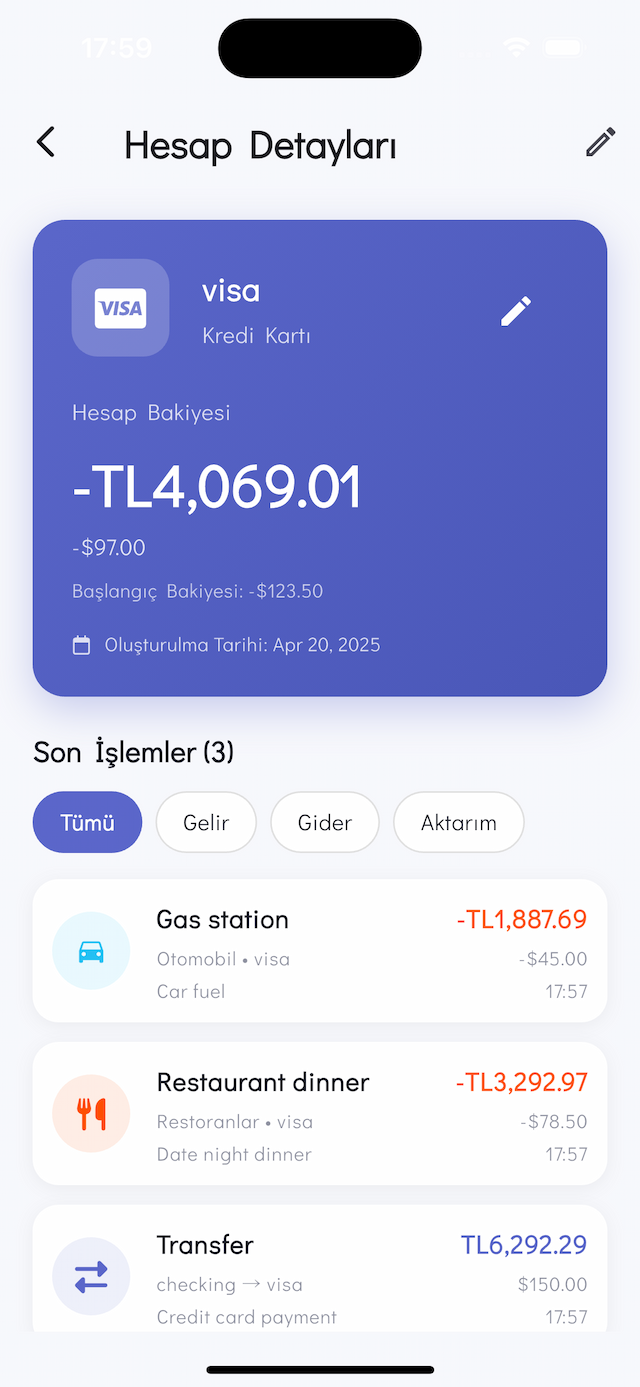 Fokus Budget App Screenshot 3
